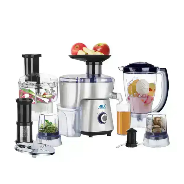 Anex Deluxe Kitchen Robot AG-2150EX 9in1 Food Factory | 2 Years Official Warranty | Free delivery | On Installments (0% Markup)