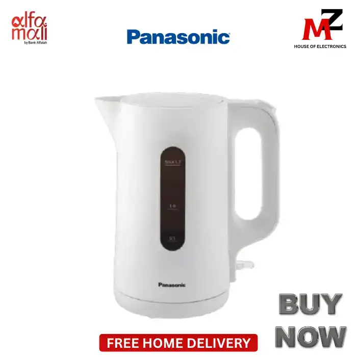Panasonic Electric Kettle Model NC-K101 White (Free Home Delivery)