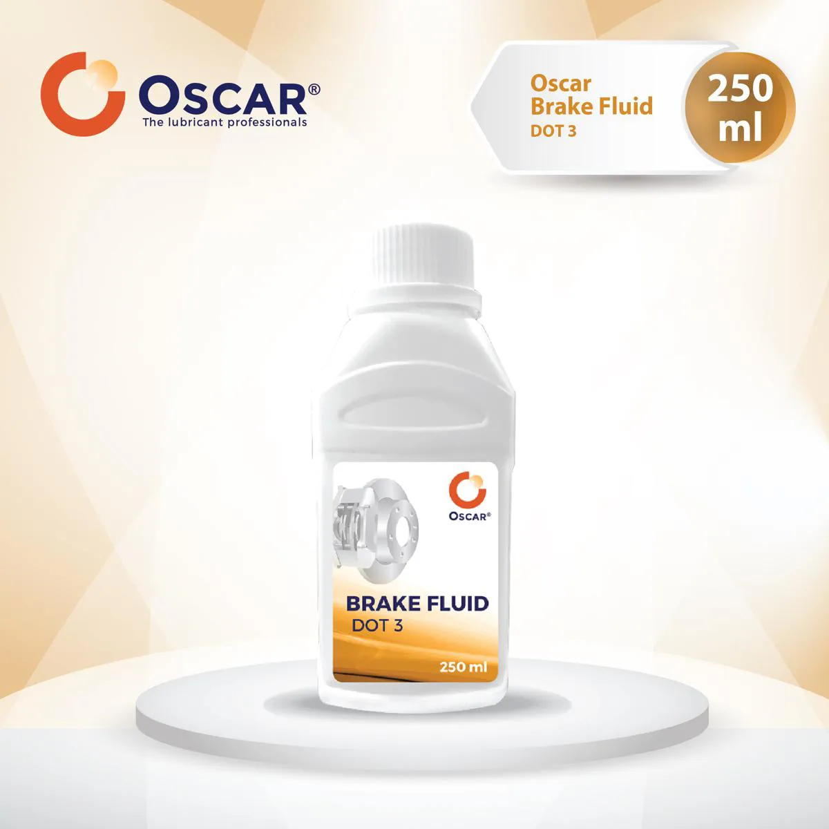 Oscar Brake Fluid DOT 3 imported 250 ML By Global Enterprises