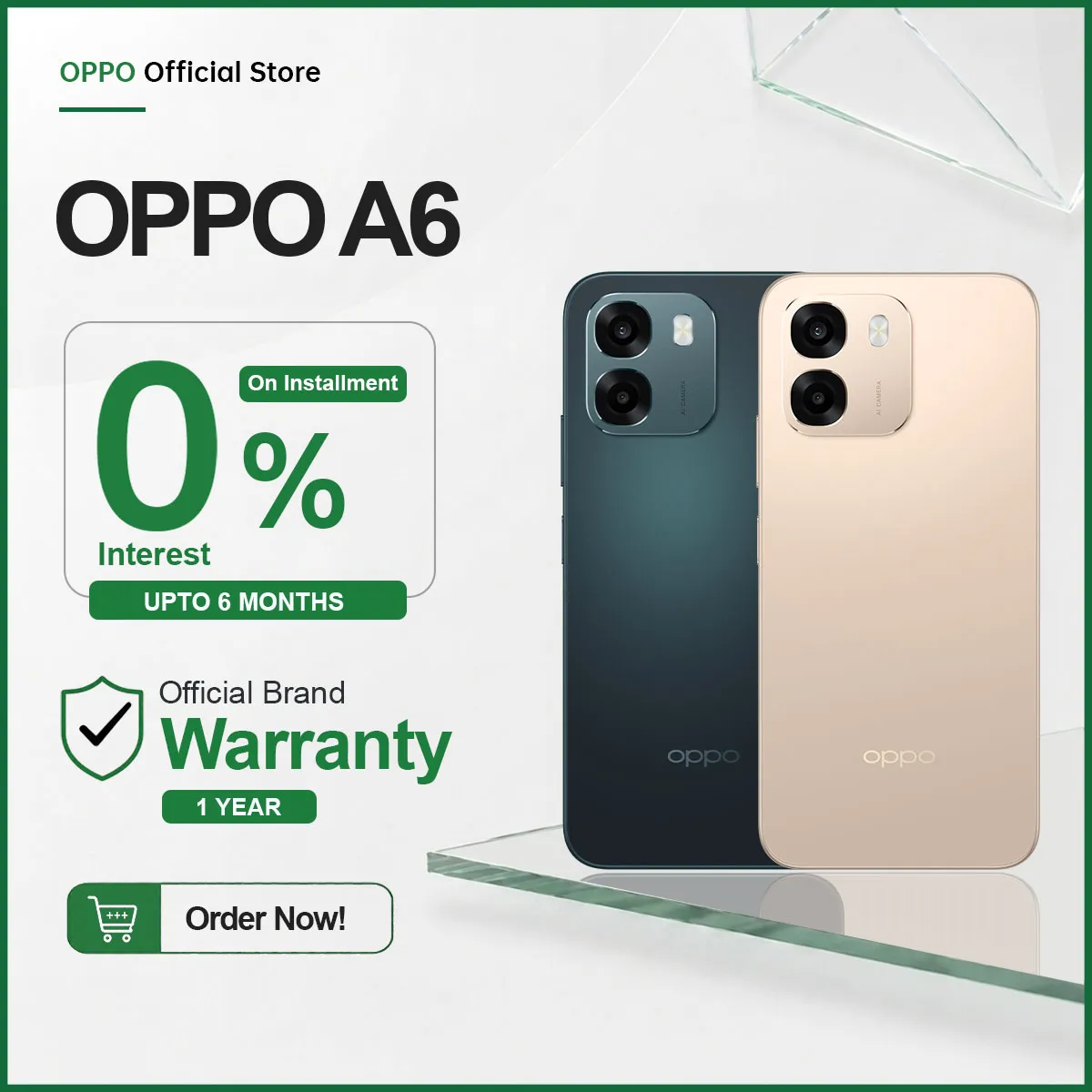 OPPO A6 | 8GB RAM 256GB ROM