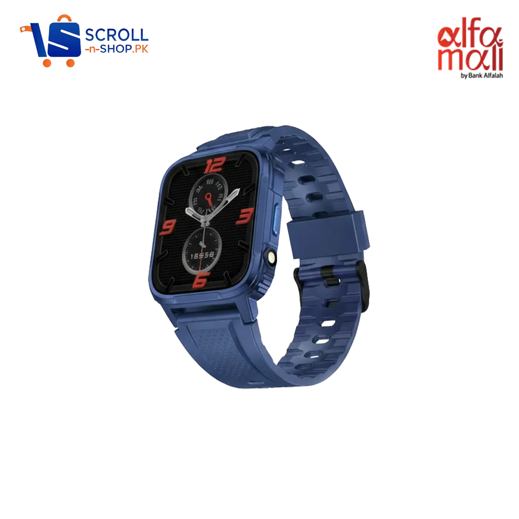 YOLO - Smart Watch Arena 1.95” IPS Display - Blue/Black - (SNS26)