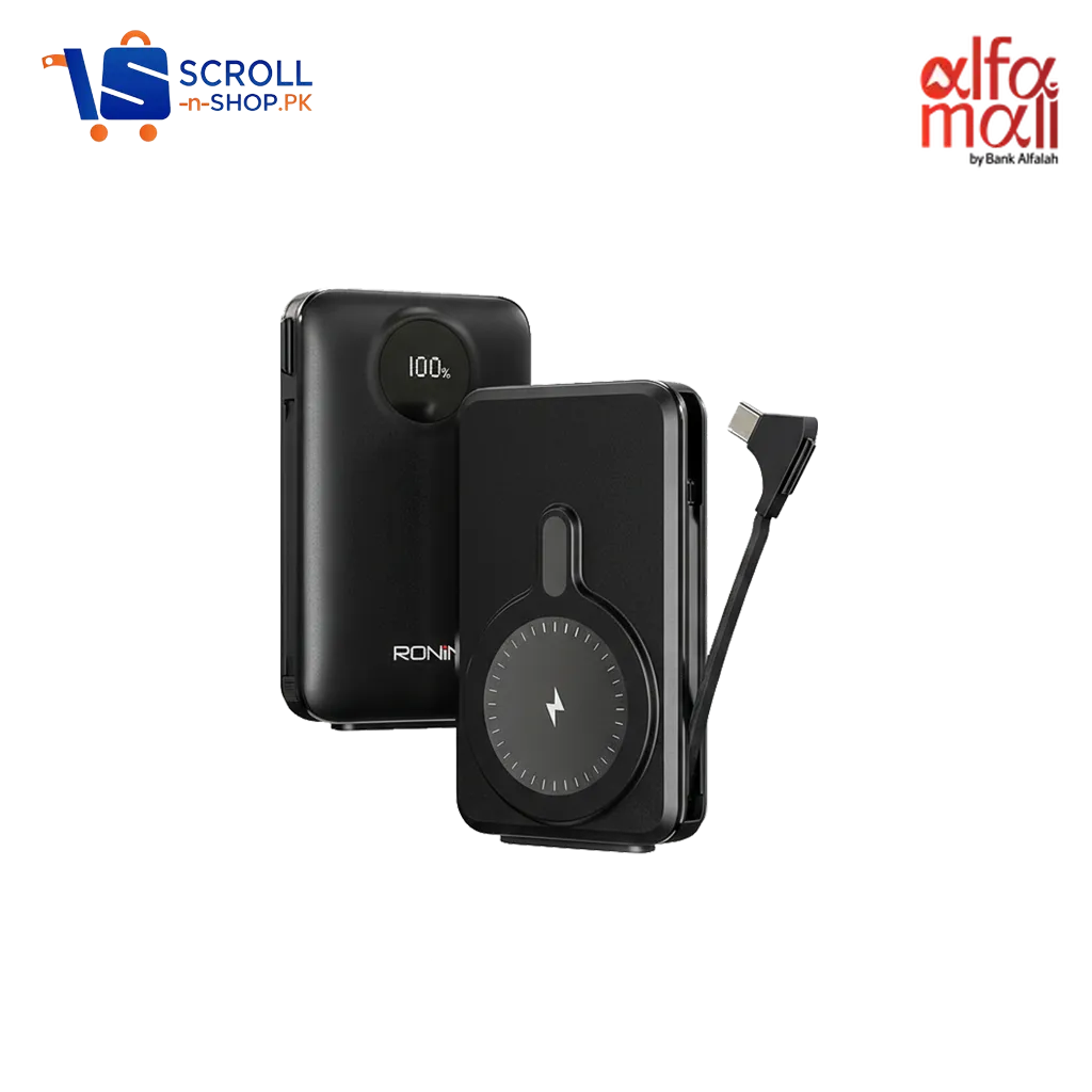 Ronin - Powerbank Arctic 2in1 10000 mAh DC Input 12.0A 22.5W Max Output - R-4050 - (SNS26)